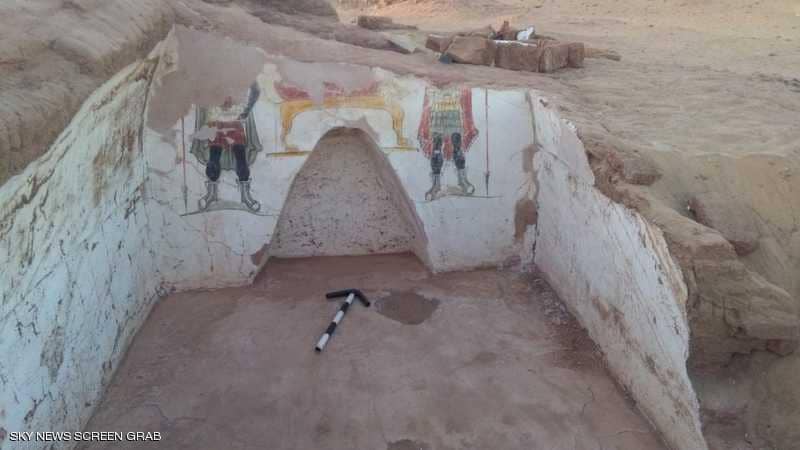 بالصور.. اكتشاف مقبرتين رومانيتين في مصر