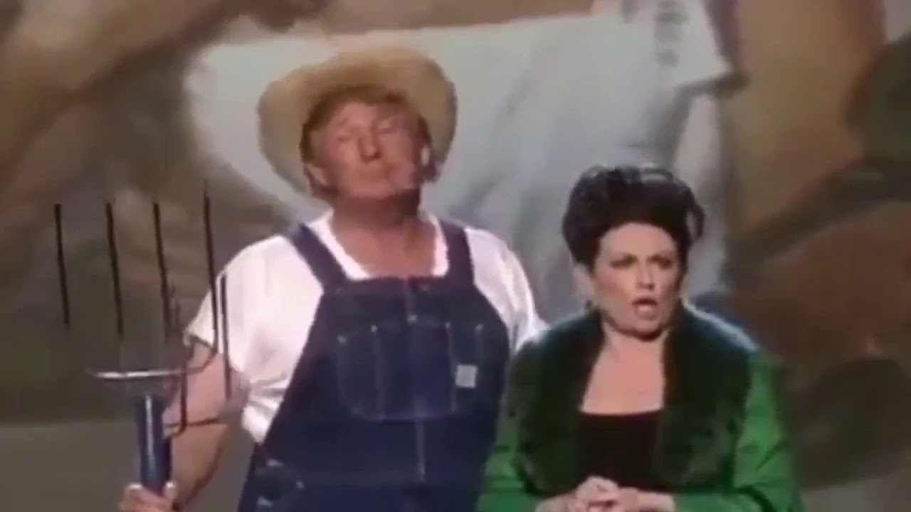 ترامب "مزارع راقص" في فيديو غريب