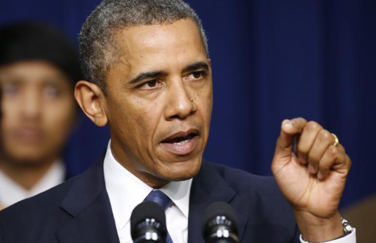 اوباما يتعهد بالقضاء على داعش 