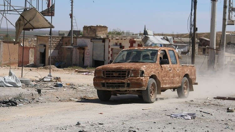 اشتباكات بين الجيش السوري وارهابيي داعش جنوب دمشق