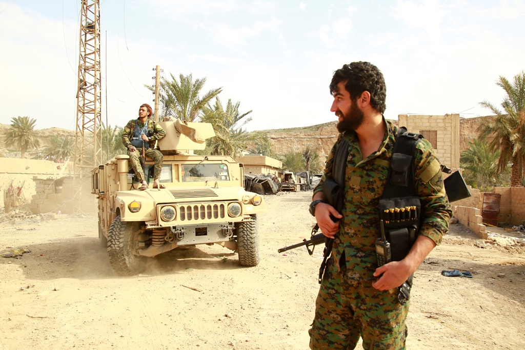 قوات سوريا الديمقراطية تحرر المنطقة الشمالية من باغوز 