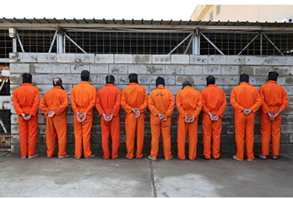 اسايش السليمانية تعتقل عشرة متهمين بالسرقة