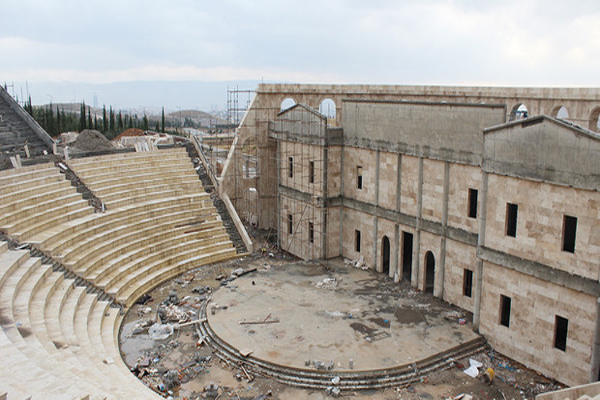 مشروع المسرح الروماني في السليمانية
