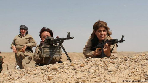 نساء البيشمركة في مواجهة داعش