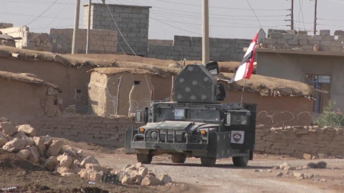 عربة عسكرية للقوات العراقية