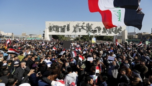 التيار الصدري يطلق تظاهرة حاشدة للمطالبة بالإصلاح وطرد الفاسدين