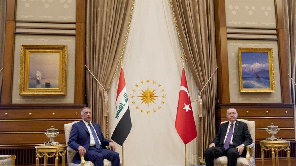الكاظمي واردوغان يبحثان تعزيز التعاون الاقتصادي بين بغداد وانقرة