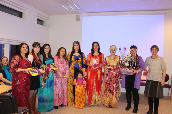 8مارس.. نساء دانماركيات يحتفلنَ بالمرأة الكردية