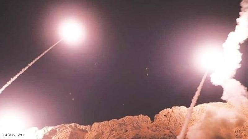 قصف ايران على القوات الأمريكية في الانبار واربيل