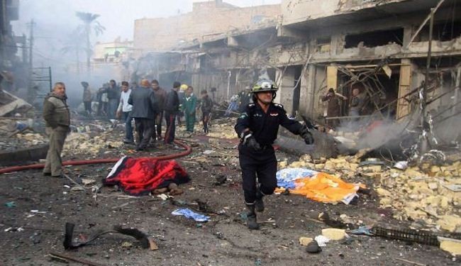 استشهاد وإصابة 19 شخصاً بتفجيري الحسينية ببغداد