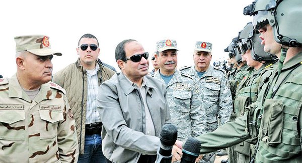 الجيش المصري يتراجع إلى المركز 14 