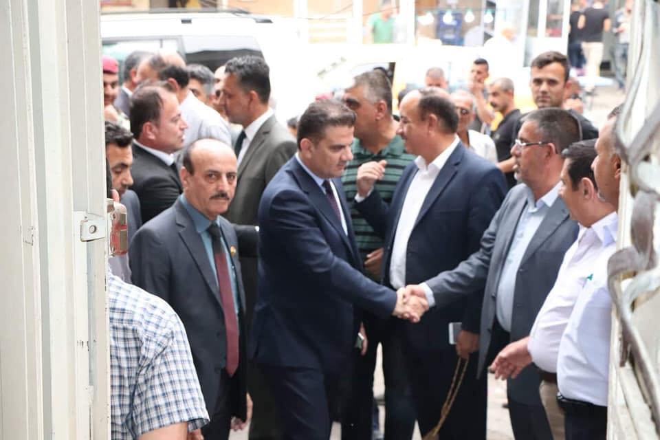 افتتاح مقر لجنة الصقر الاحمر في بغداد 