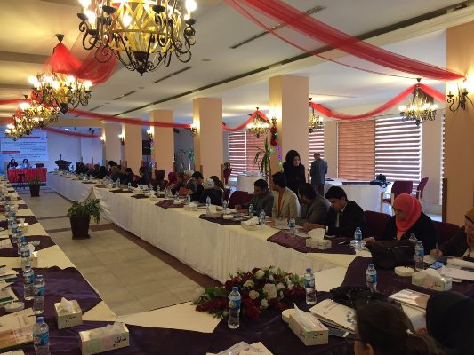 لجنة المرأة تشارك في مؤتمر جمعية نساء بغداد
