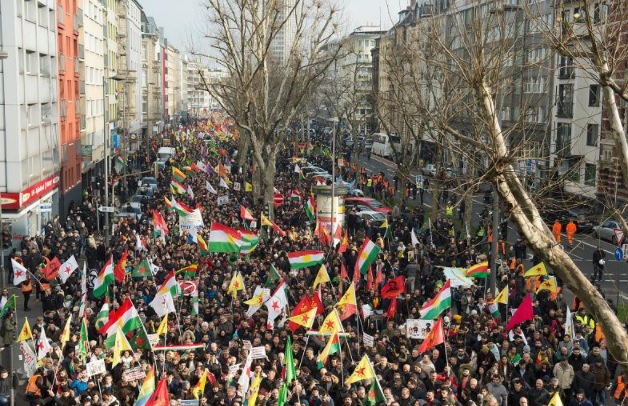 تظاهرات داعمة لعفرين في اقليم كوردستان ودول العالم