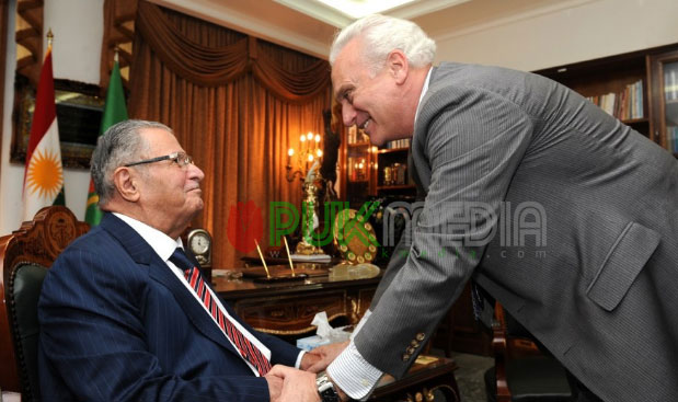 ريجارد دوني: الرئيس مام جلال عامل حفظ التوازن في المنطقة