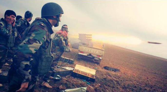 منظومة المجتمع: القوات الكوردية حطمت قوة داعش 