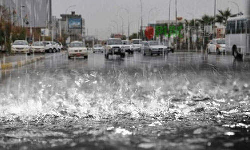اقليم كوردستان يشهد موجة جديدة من الامطار 