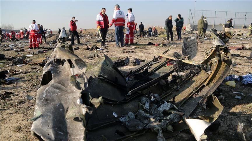 الطيران المدني الايراني: الطائرة الاوكرانية تعرضت لصاروخين