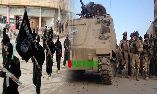 اعتقال 10 ارهابيين في الموصل 