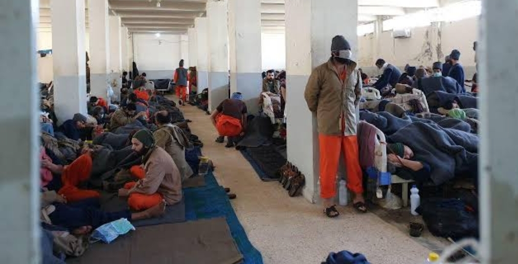 سجناء تنظيم اعش الارهابي