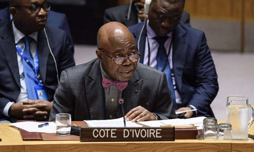 وفاة مندوب ساحل العاج في الامم المتحدة