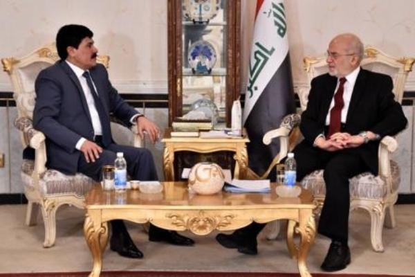 الجعفري يستقبل سفير سوريا لدى العراق