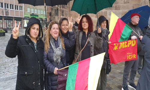 تظاهرات تعم اوروبا دعما لغرب كوردستان