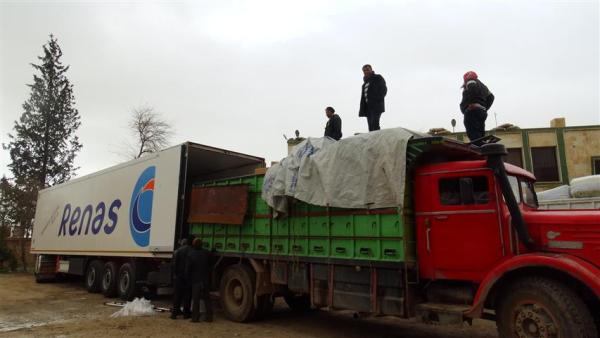  مساعدات من الجالية الكوردية في ألمانيا والسويد الى غربي كوردستان