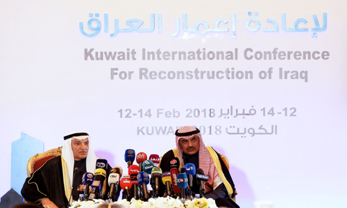 مؤتمر الكويت يجمع 30 مليار دولار لاعمار العراق