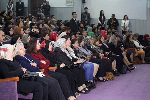 بالصور.. مؤتمر مناهضة العنف ضد المرأة في السليمانية