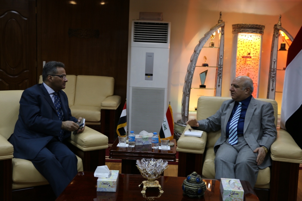 رواندزي يؤكد رغبة العراق في اعادة فتح ابواب التعاون الثقافي مع مصر