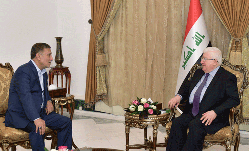  الرئيس معصوم: الموصل ستتحرر باياد عراقية