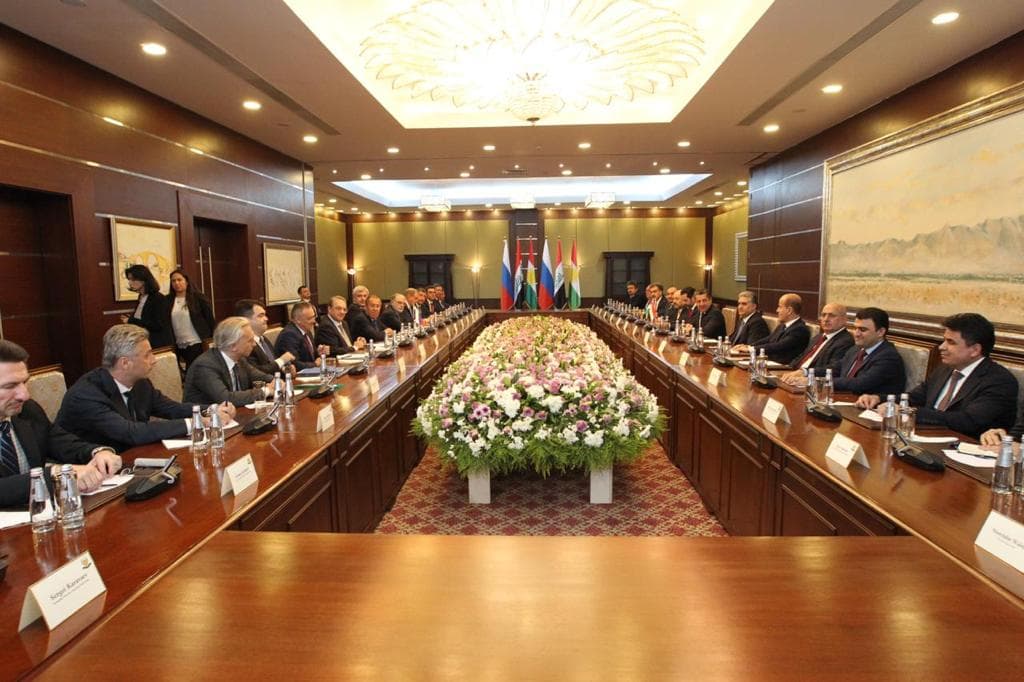 وزير الخارجية الروسي يؤكد دعم بلاده لاقليم كوردستان