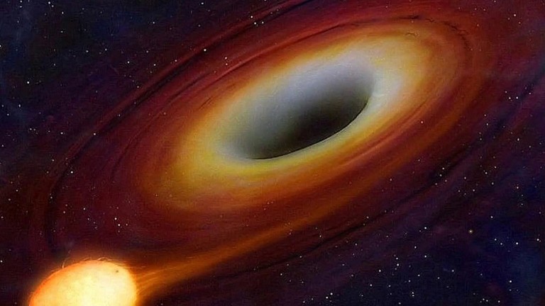 العثور على آثار اندماج ثقب أسود بنجم نيتروني