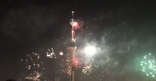 بغداد في ليلة رأس السنة - صورة ارشيفية 