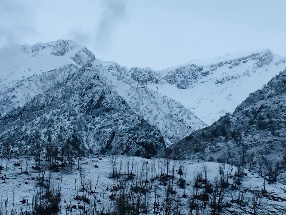 الثلوج تغطي مناطق اقليم كوردستان