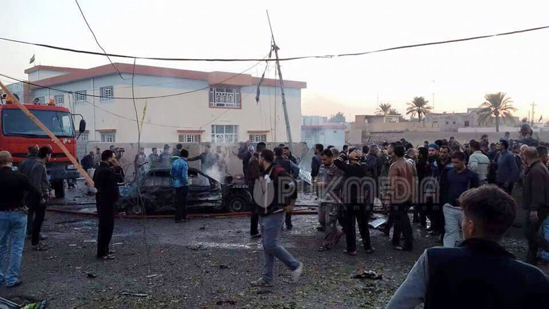 إنفجار سيارة مفخخة في خورماتو 