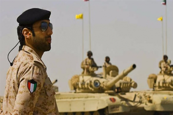 قوات امنية كويتية على الحدود مع العراق