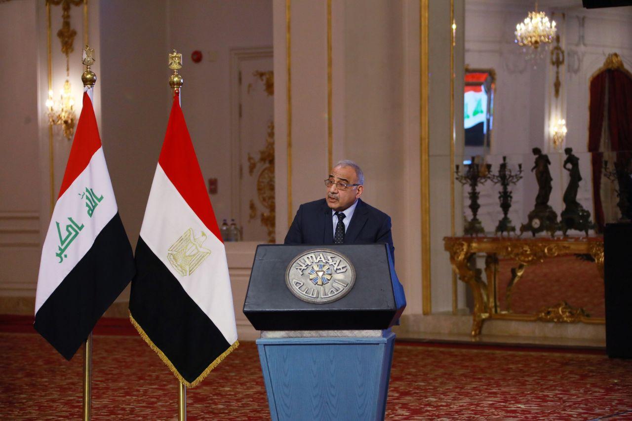 عبد المهدي من القاهرة: العراق ومصر مرّا بتطورات سياسية متماثلة 