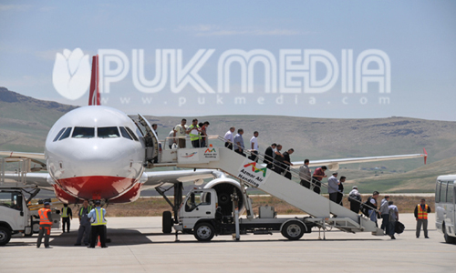 تركيا ترفع الحظر رسميا على مطار السليمانية