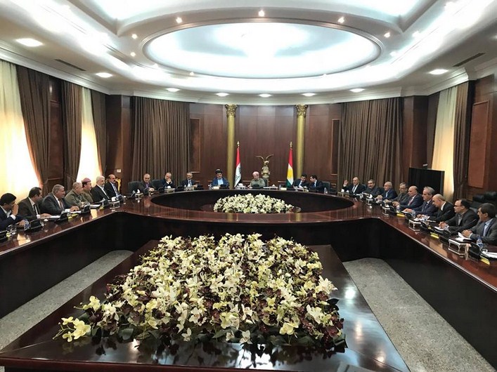 مجلس الاستفتاء يعقد اجتماعا في اربيل
