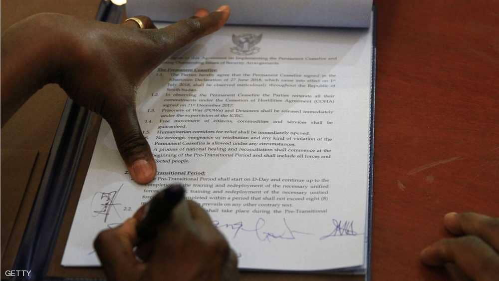 السودان..توقيع اتفاق تاريخي بين الحكومة والمتمردين 
