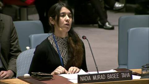 الامم المتحدة: نادية مراد أظهرت شجاعة قل نظيرها