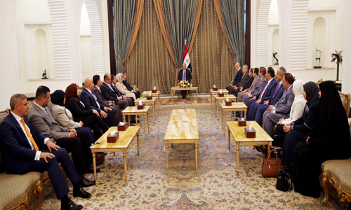 الرئيس برهم صالح يؤكد دعم جميع شركاء العملية السياسية