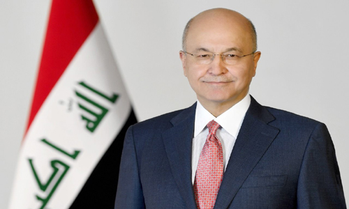 رئيس الجمهورية يهنئ بفوز المنتخب العراقي