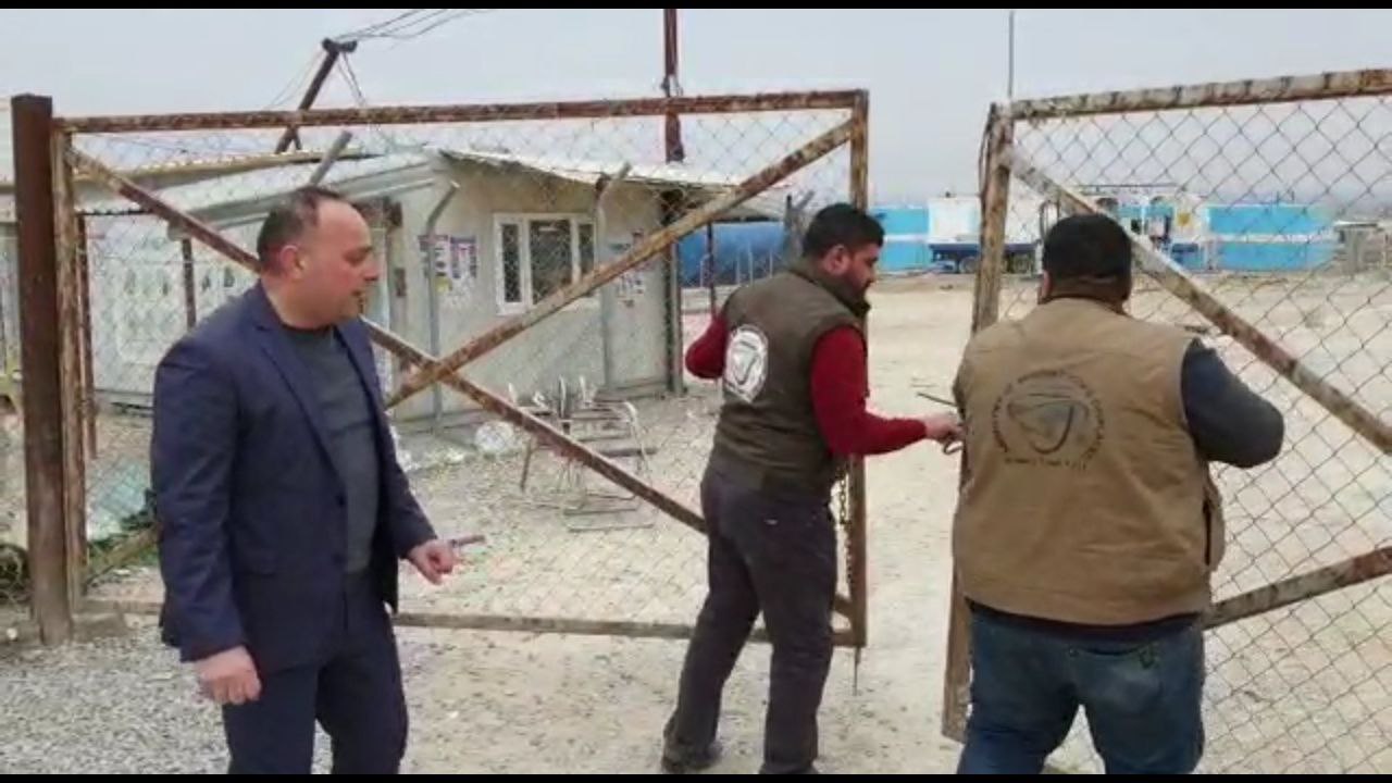 اغلاق مخيم السلامية للنازحين في نينوى