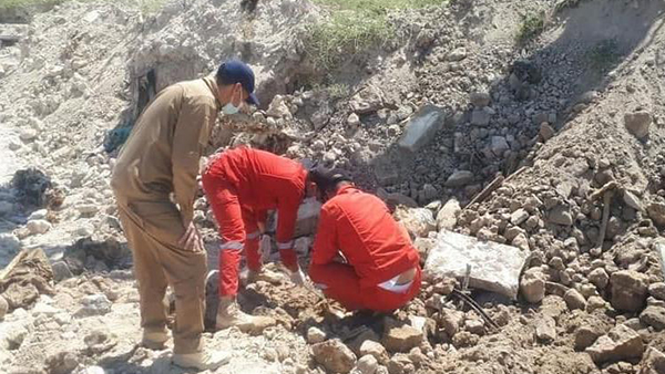 العثور على بقايا جثث مجهولة الهوية في الموصل