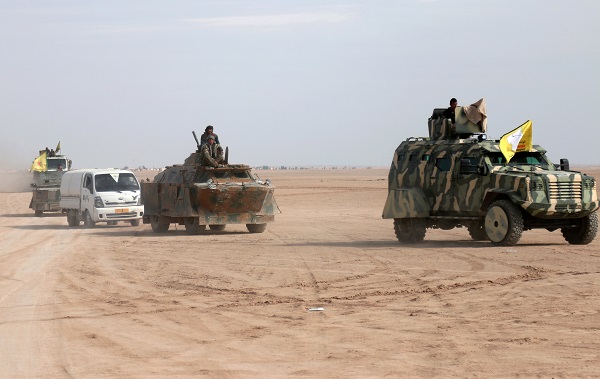 قوات سوريا الديمقراطية توقف عملياتها ضد داعش