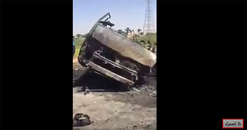 بالفيديو.. مصرع 23 شخصا في حادث سير قرب الكوت