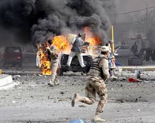 استشهاد واصابة 14 شخصا بتفجيرين في بغداد